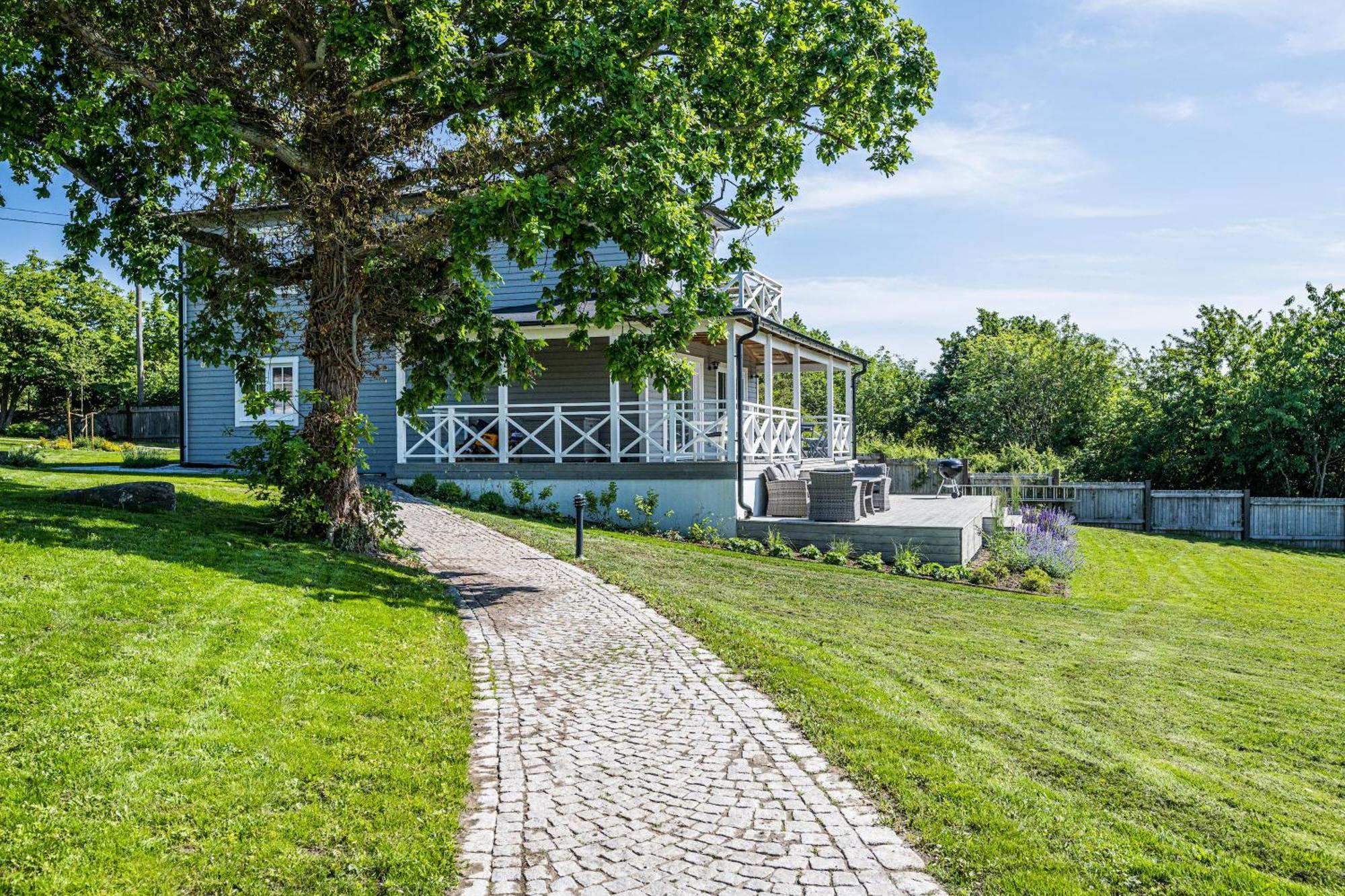 Exclusive Tranquil Villa By The Sea, Boat Available Drottningskär Kültér fotó